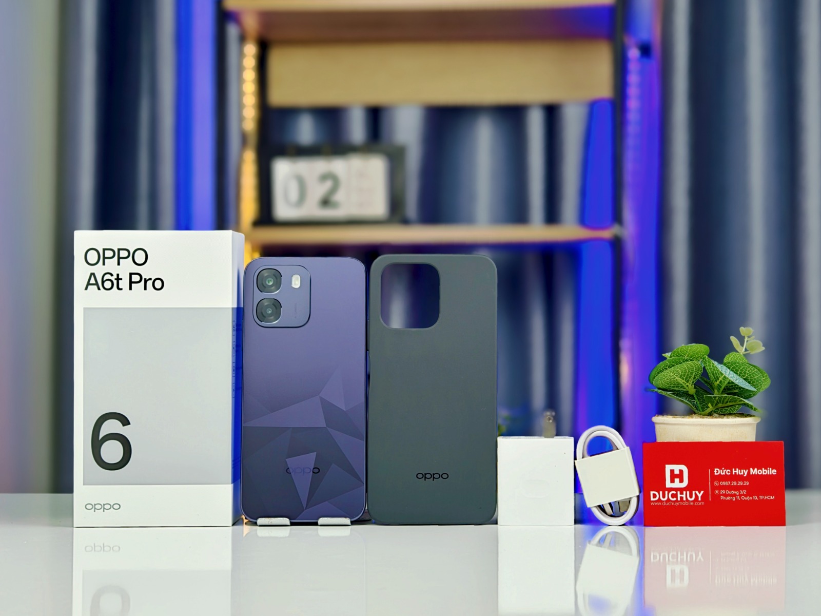 Đập hộp OPPO A6t Pro