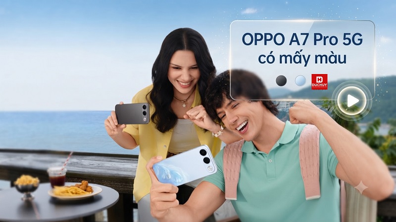 OPPO A7 Pro 5G có 2 màu