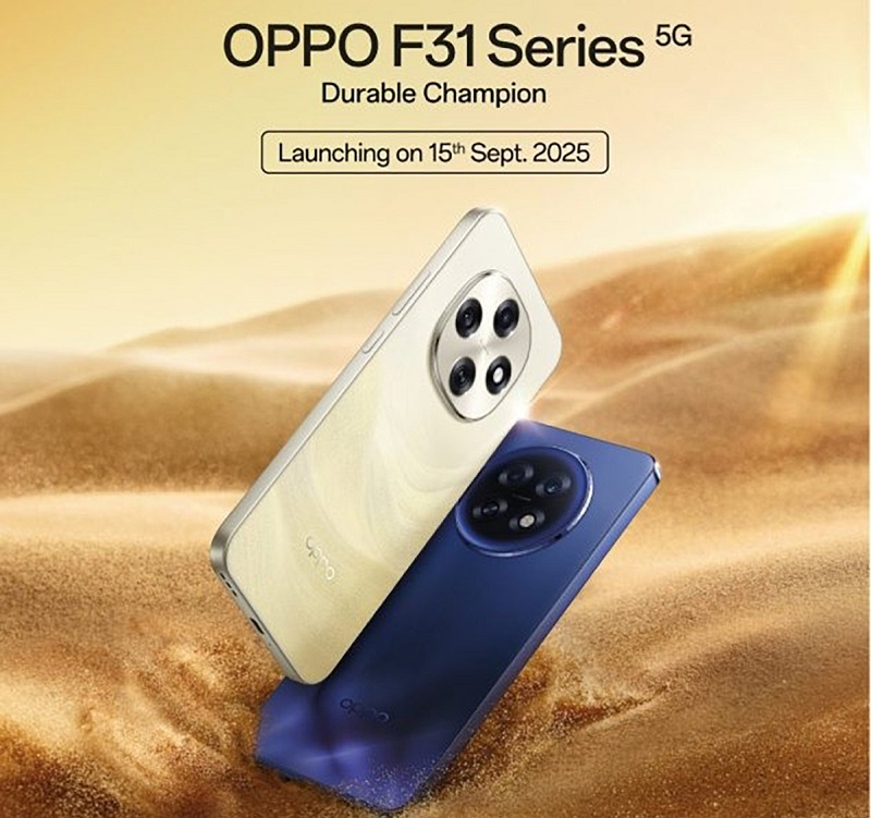 OPPO F31 Series ra mắt ngày 15/9