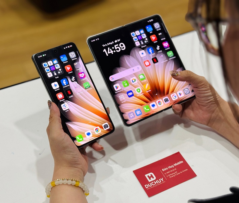 OPPO Find N5 5G cũ có hai màn hình hoàn toàn mới