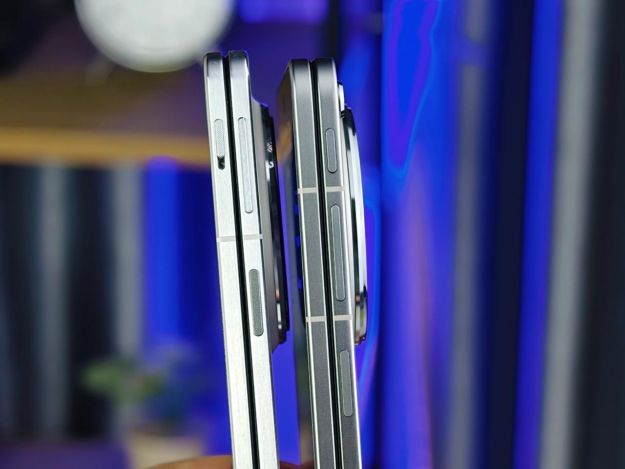 OPPO Find N6 đọ khung viền với OPPO Find N5