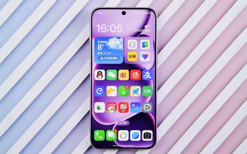 OPPO Find X8s có màn hình viền mỏng vô cực