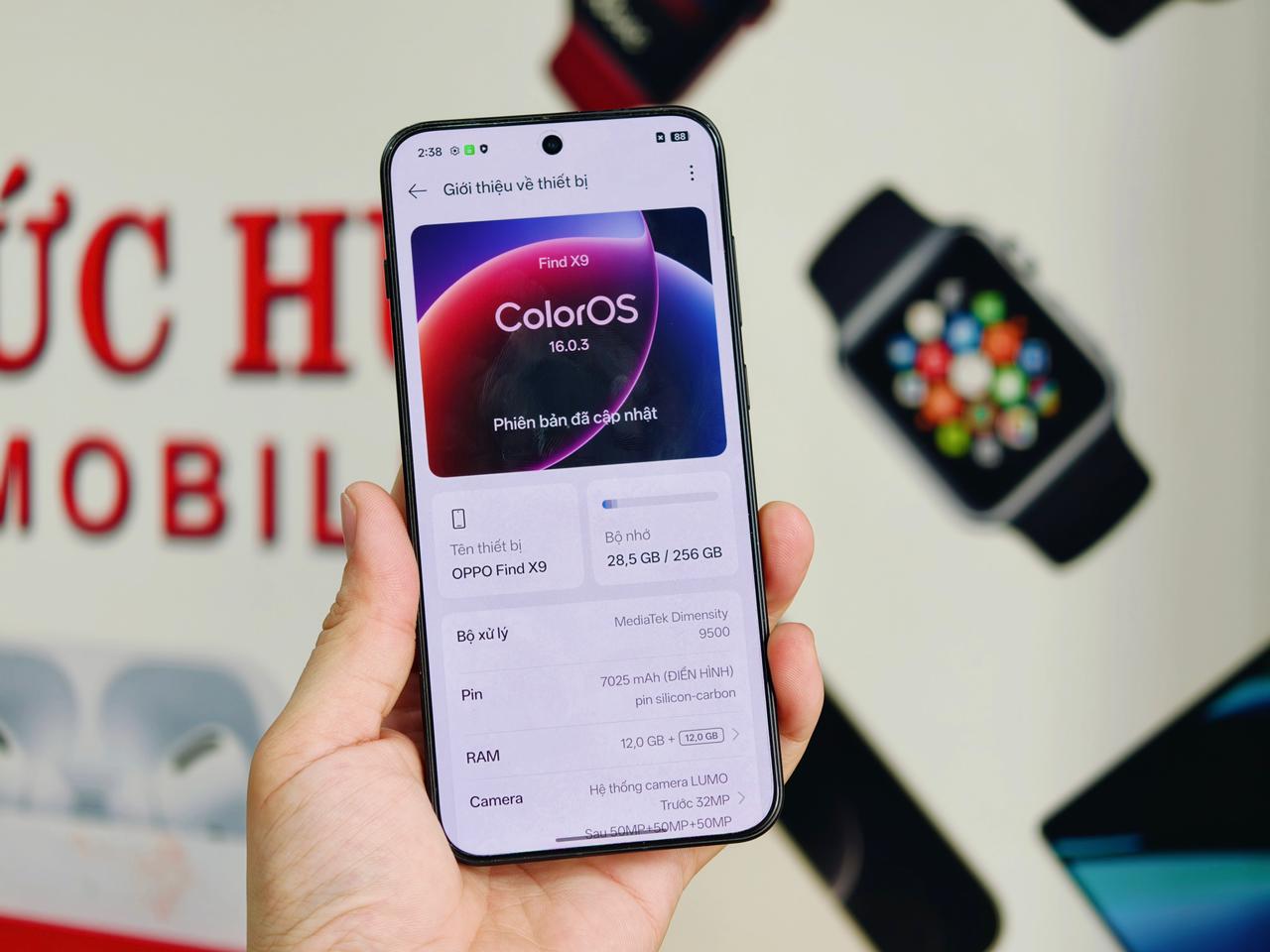 Hiệu năng vẫn quá mạnh với Dimensity 9500