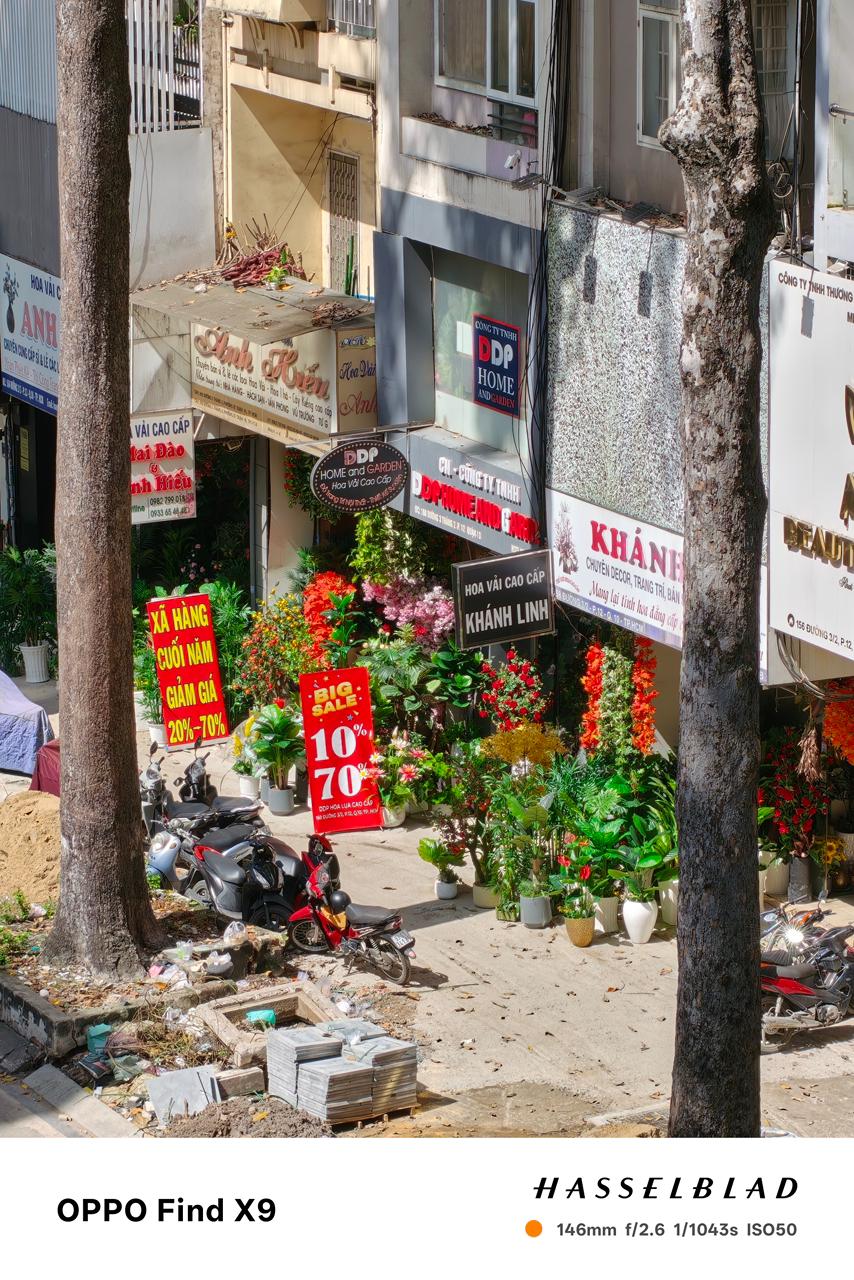 Ảnh chụp zoom bằng camera OPPO Find X9 512GB