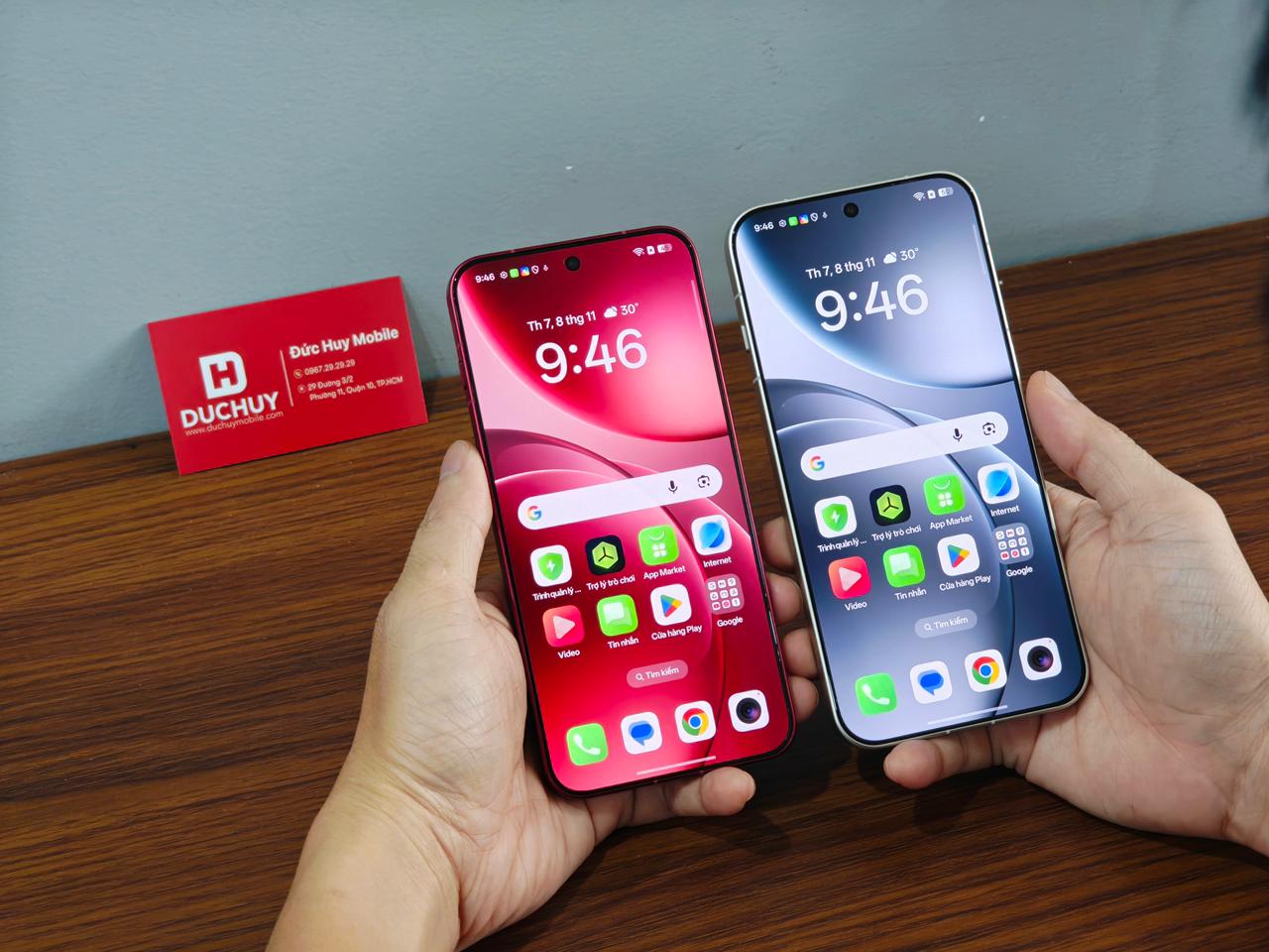 OPPO Find X9 và OPPO Find X9 Pro có màn hình AMOLED cao cấp