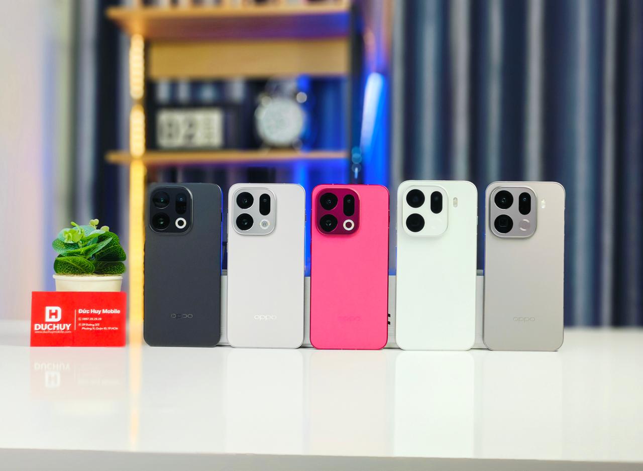 OPPO Find X9, Find X9 Pro có thiết kế hiện đại