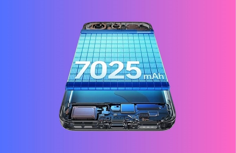 OPPO Find X9 được trang bị viên pin dung lượng 7.025 mAh