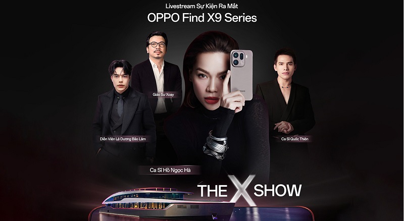 Sự kiện ra mắt OPPO Find X9 Series tại Việt Nam