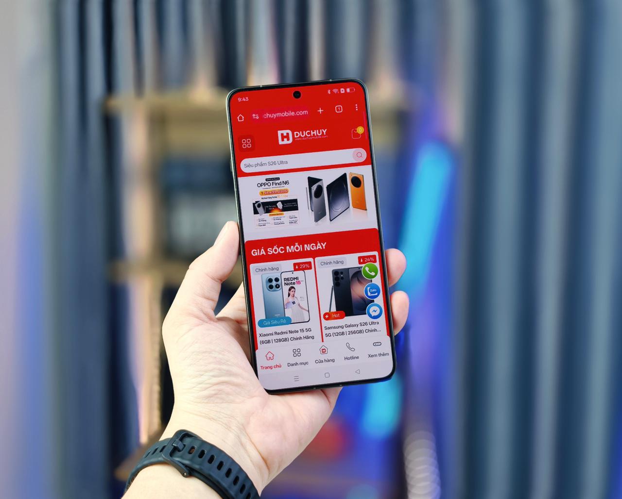 OPPO Find X9 Ultra có kích thước màn hình lớn