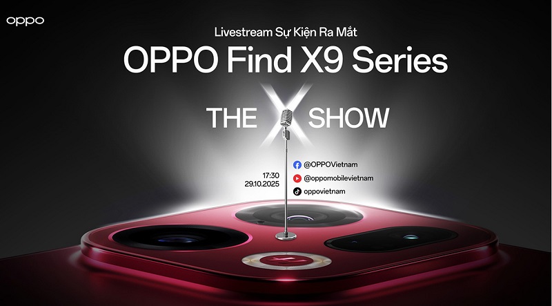 OPPO Find X9 Series ra mắt Việt Nam