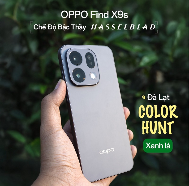 Chế độ Bậc Thầy Hasselblad OPPO Find X9s