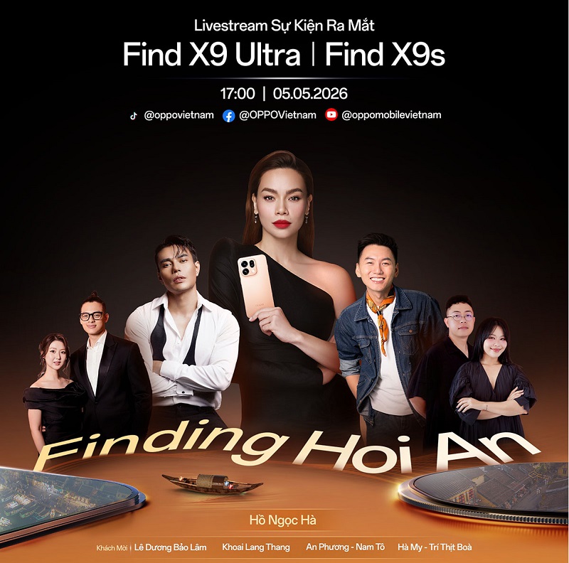 OPPO Find X9s chính thức ra mắt vào ngày 05/05/2026