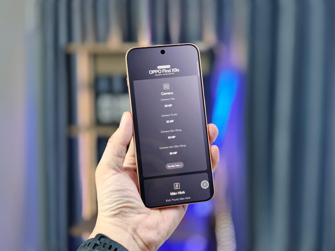 Thông số camera OPPO Find X9s