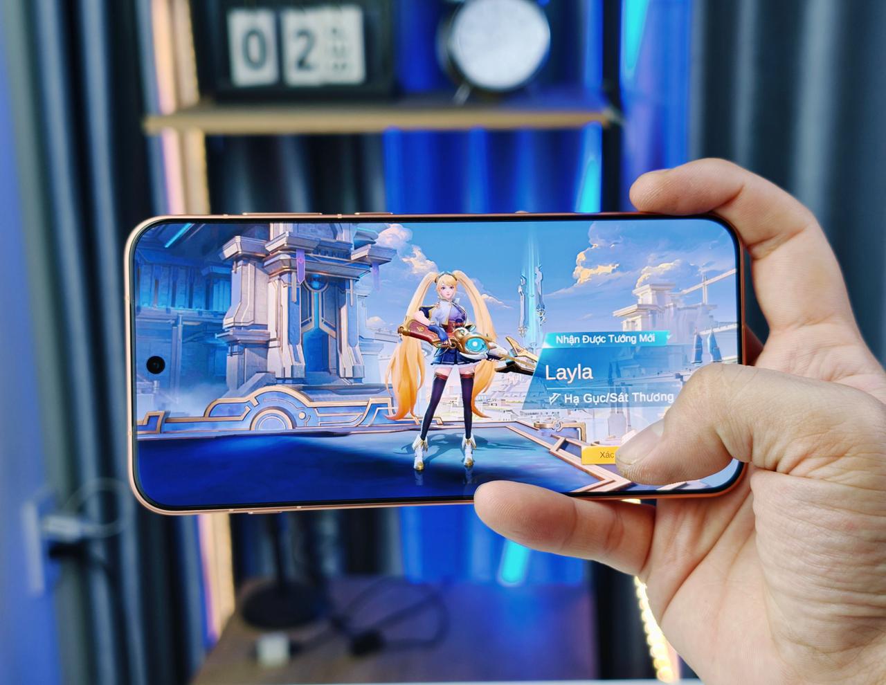 chơi game trên OPPO Find X9s mượt mà 