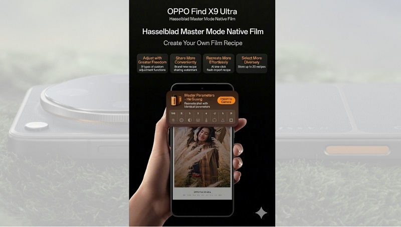 OPPO Find X9 Ultra có nhiều bộ sưu tập chỉnh ảnh