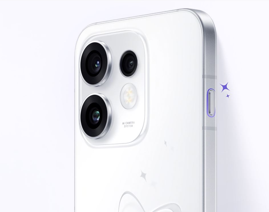 OPPO Reno 16 có nút vật lý Snap Key