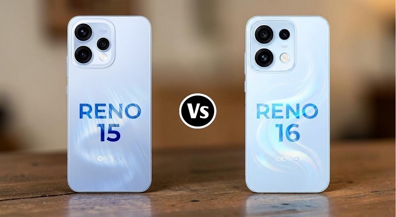 So sánh OPPO Reno 16 với OPPO Reno 15