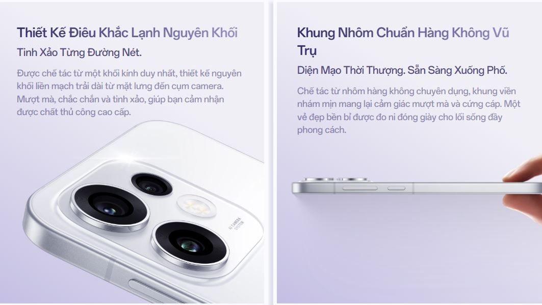 OPPO Reno 16 có thiết kế mặt lưng HoloVerse 3D