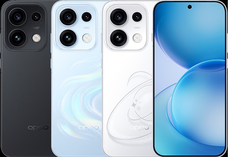 OPPO Reno 16 Pro có 3 màu sắc
