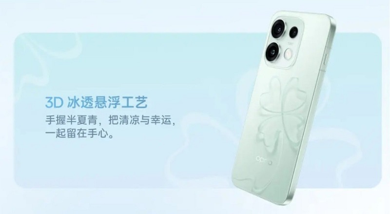 OPPO Reno 16t có thiết kế trẻ trung