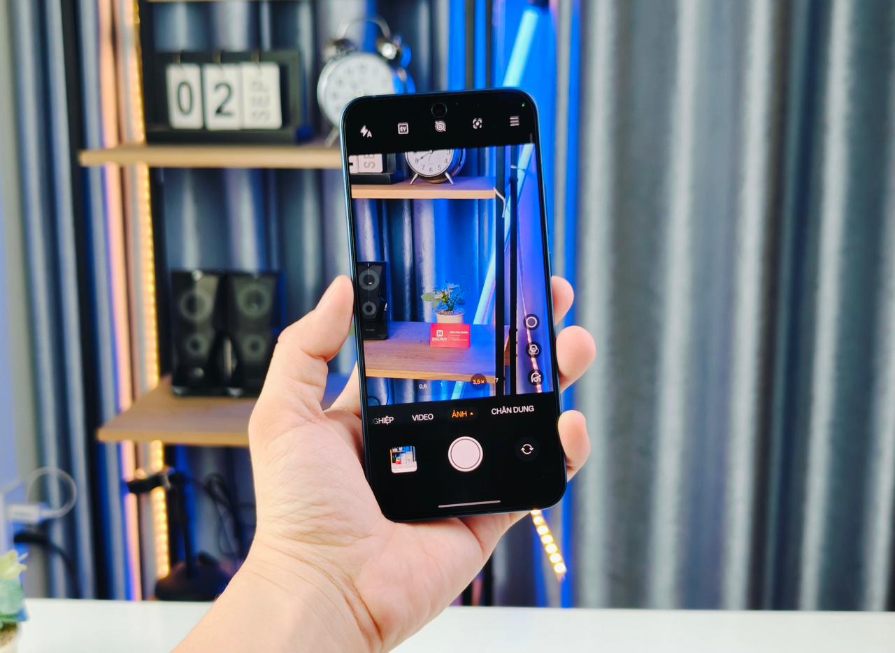 giao diện chụp ảnh của OPPO Reno15 5G