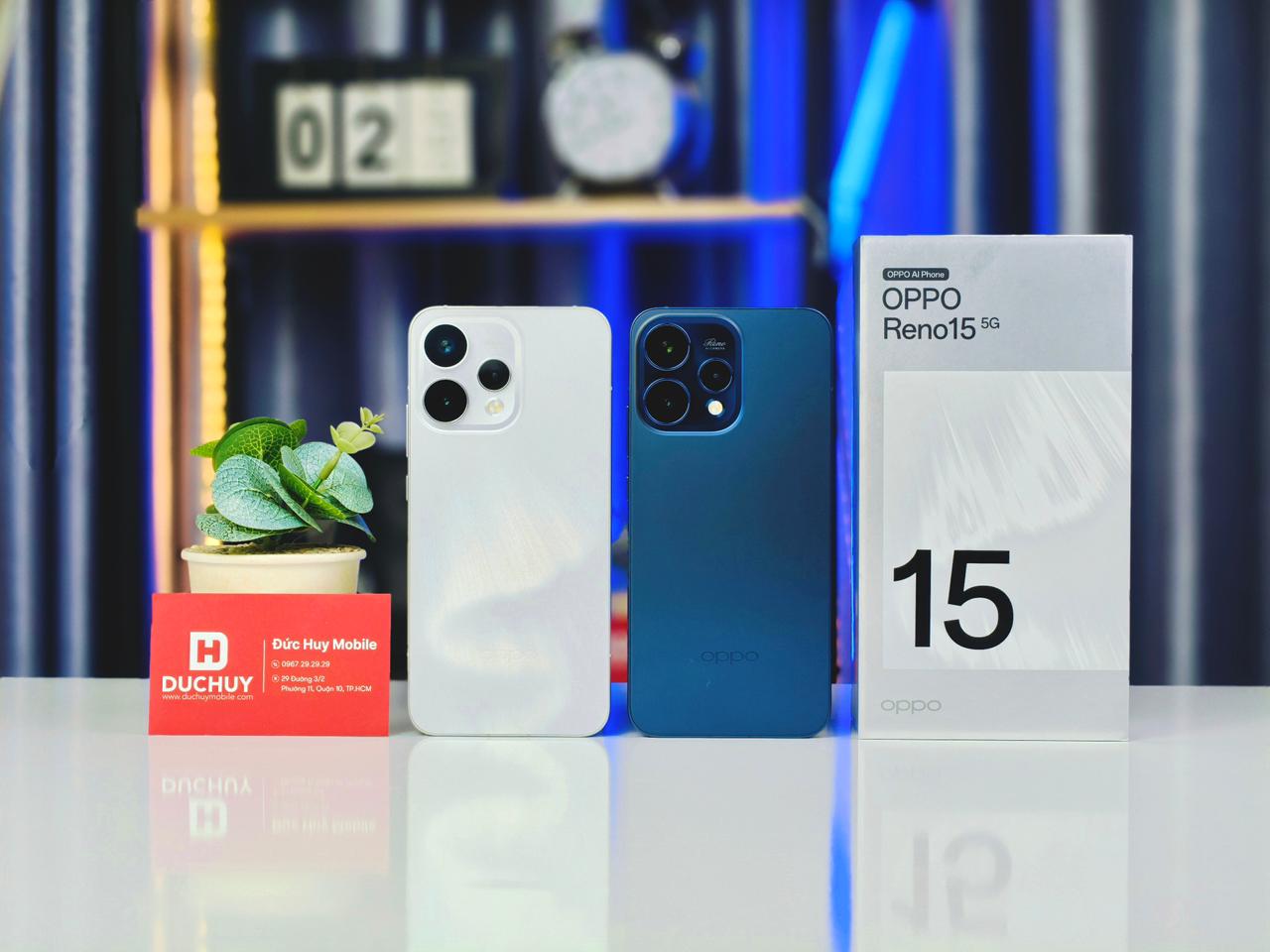 OPPO Reno15 có 2 màu 