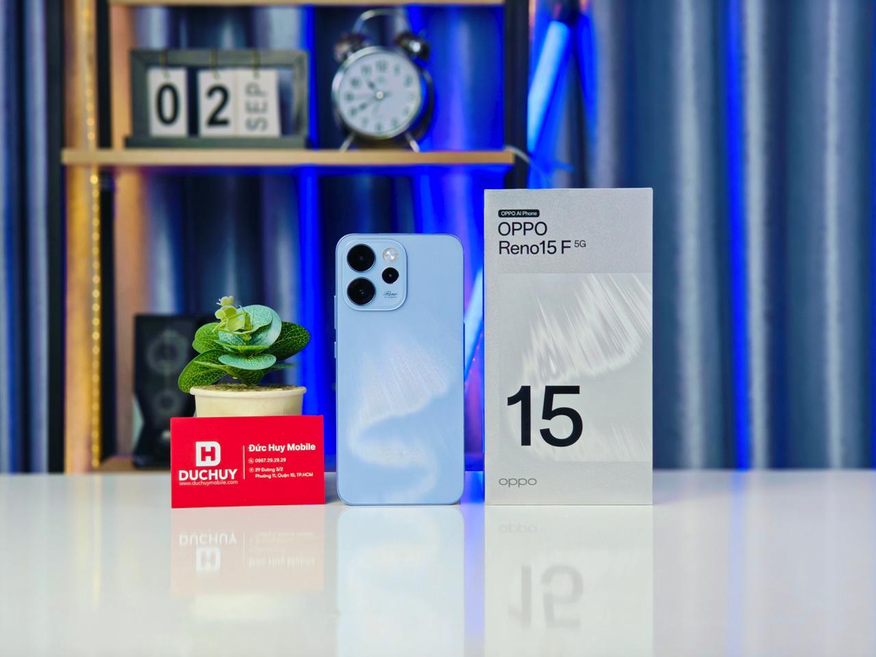 OPPO Reno15 F 5G 256GB ra mắt