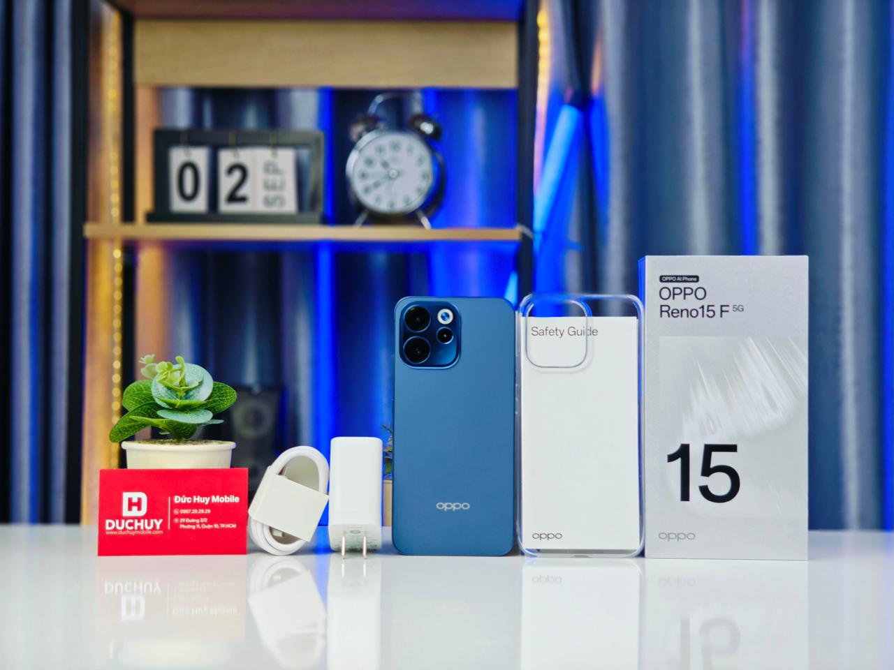 OPPO Reno15 F có viên pin dung lượng là 7.000 mAh