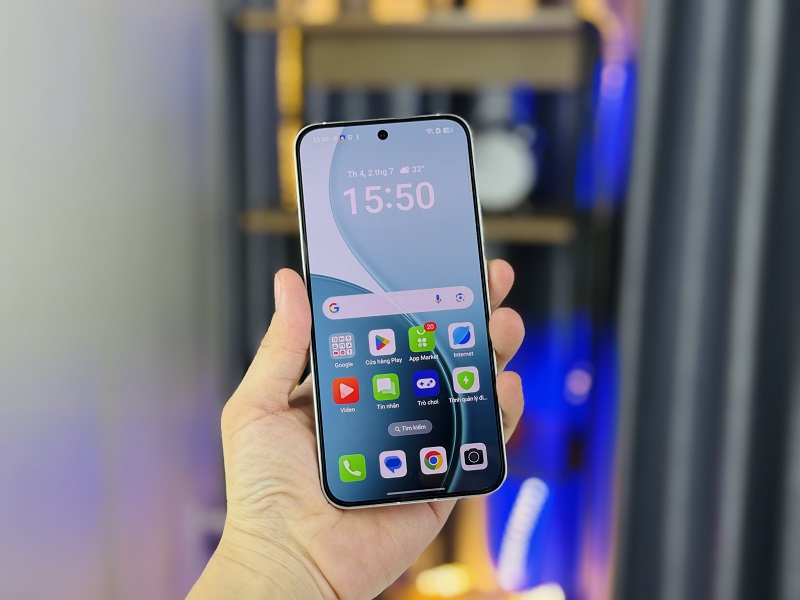  OPPO Reno15 Mini chạy chip Dimensity 8450