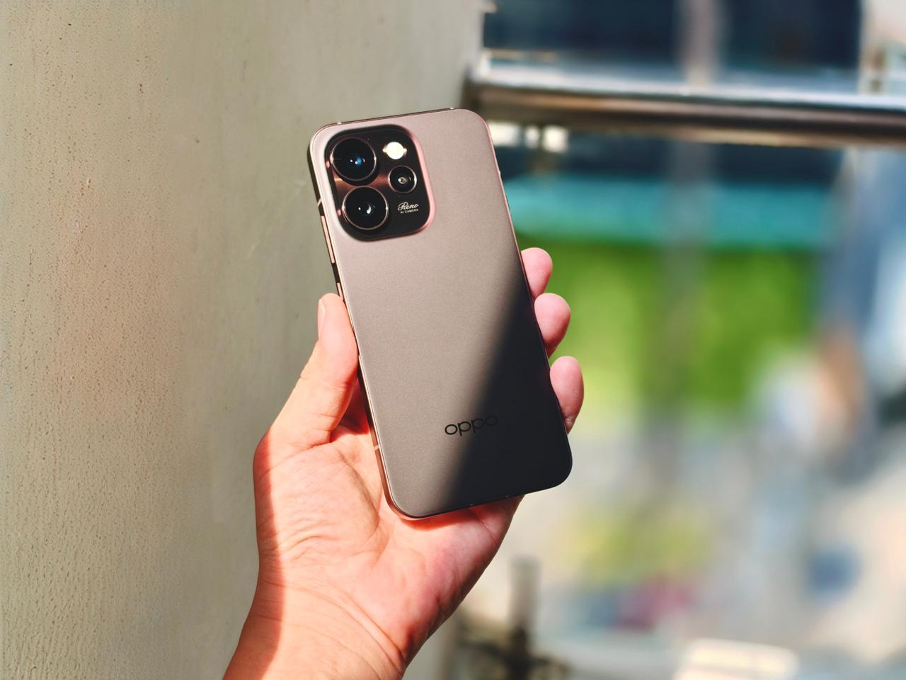 OPPO Reno 15 Pro màu nâu