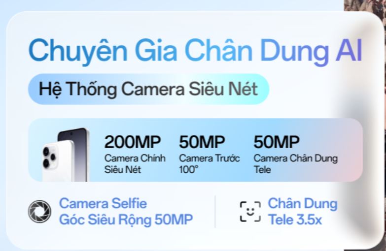 OPPO Reno 15 Pro 512GB có hệ thống camera chất lượng
