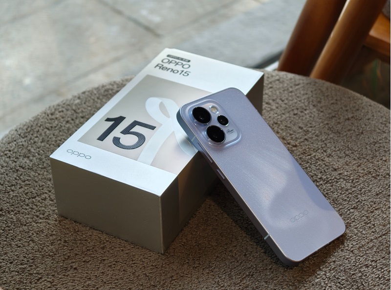 OPPO Reno15 chạy chip Dimensity 8450