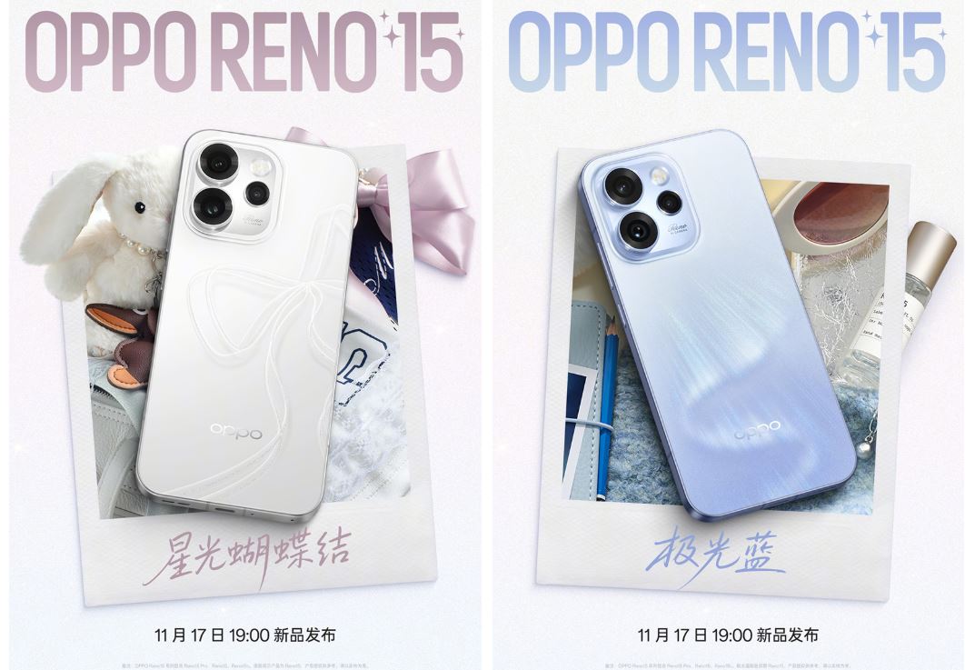 OPPO Reno15 sở hữu khung kim loại chắc chắn