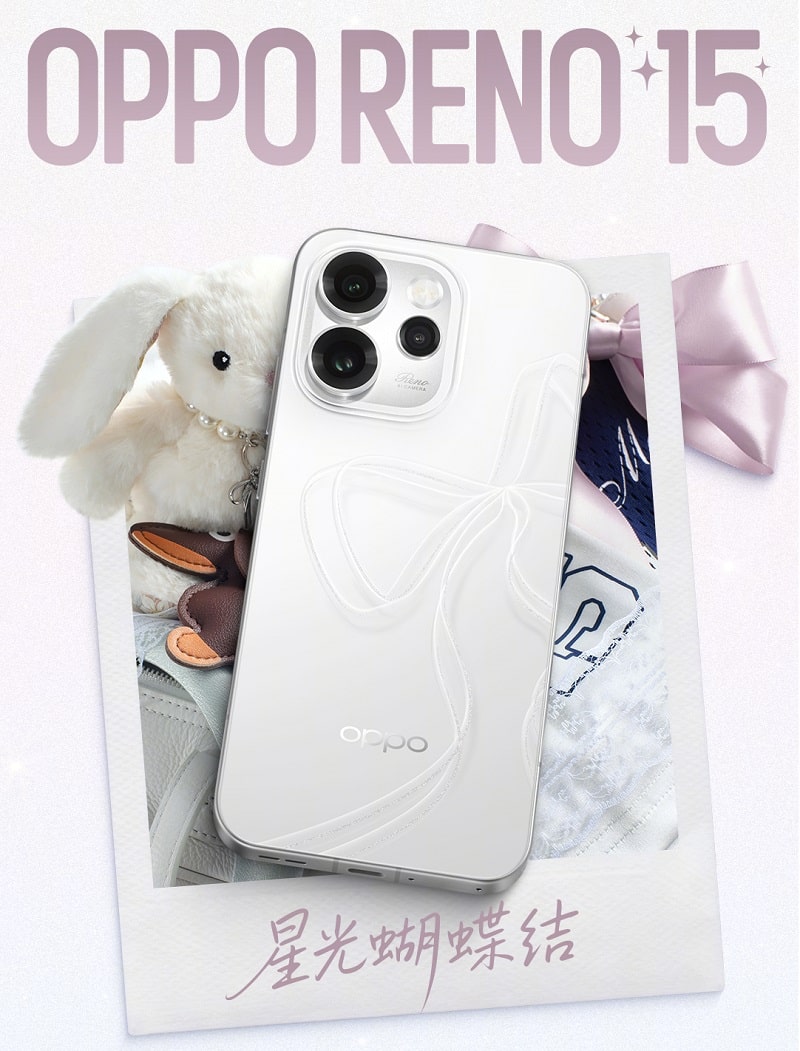 OPPO Reno15 màu Trắng