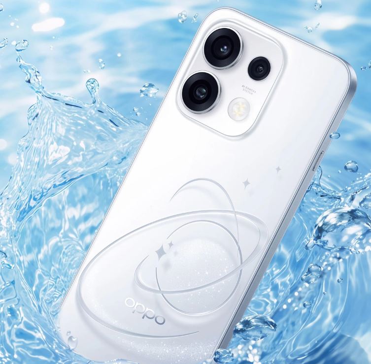 OPPO Reno 16 F có khả năng kháng nước ấn tượng