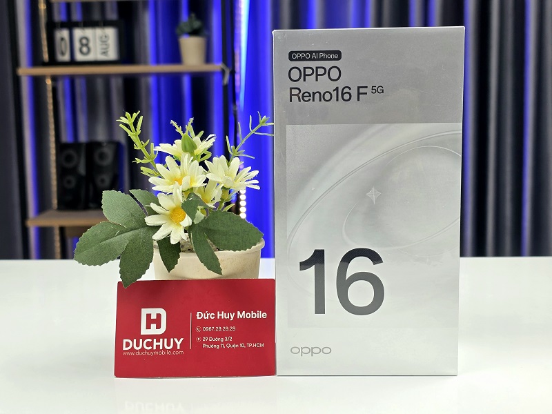 OPPO Reno16 F chạy vi xử lý MediaTek Dimensity 7300E