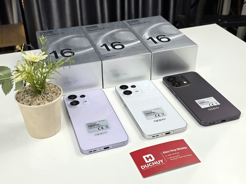 OPPO Reno 16 F giá bao nhiêu