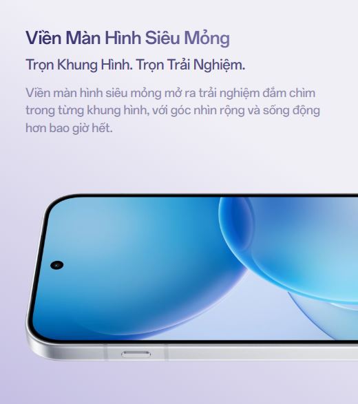 OPPO Reno 16 Pro có viền màn hình siêu mỏng
