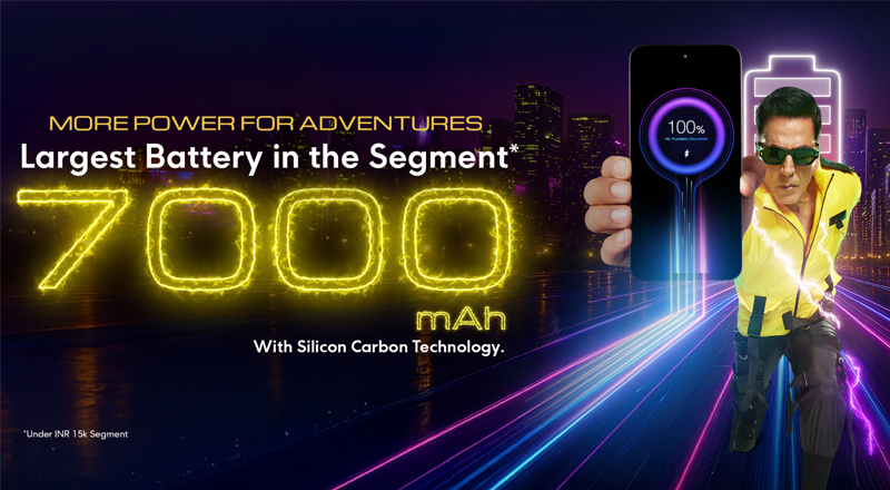 POCO M7 Plus 5G viên pin 7.000 mAh Silicon-Carbon