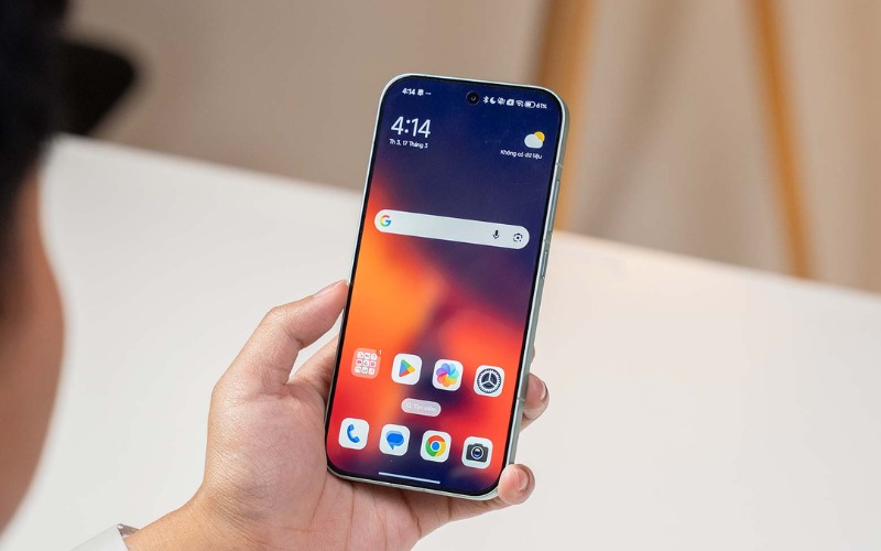 Màn hình AMOLED sáng 3500 nits