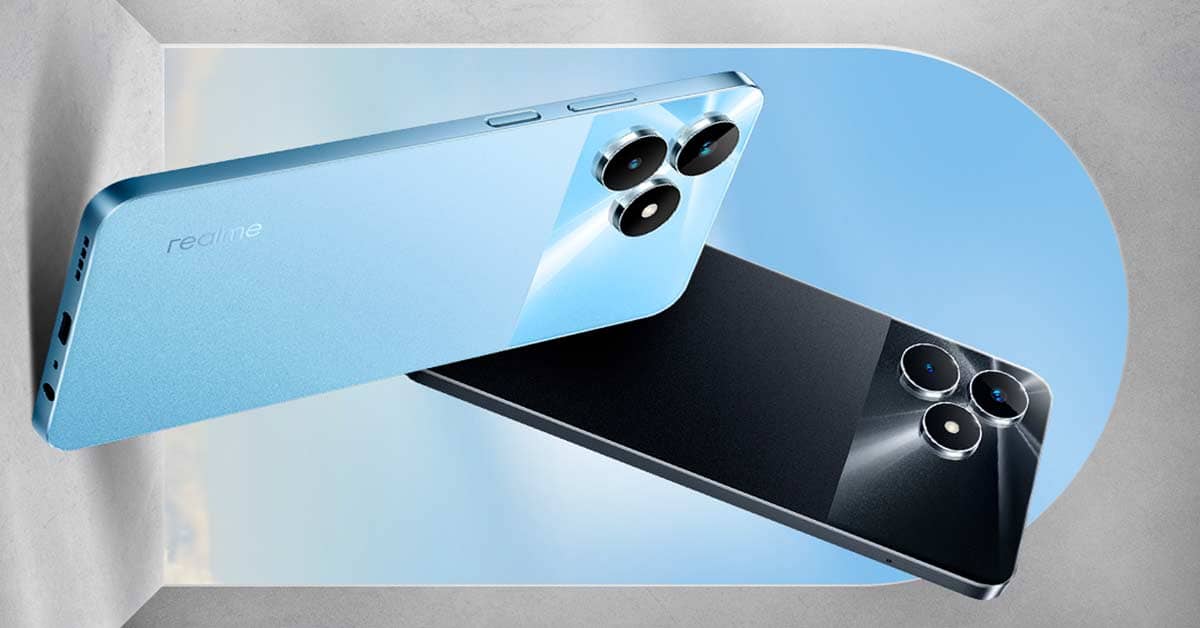 Realme Note 50 sẽ có 2 màu đen và xanh dương