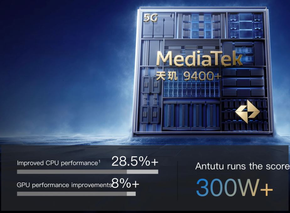 realme GT7 với chip Dimensity 9400+ đạt được hơn 3 triệu điểm AnTuTu.