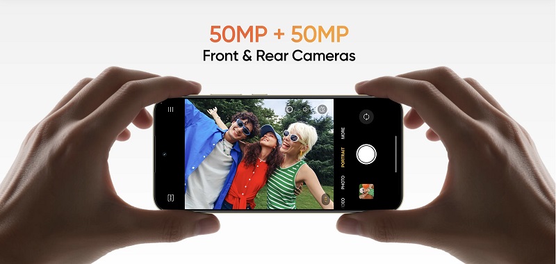 Realme 15T sở hữu cảm biến chính 50MP khẩu độ f/1.8