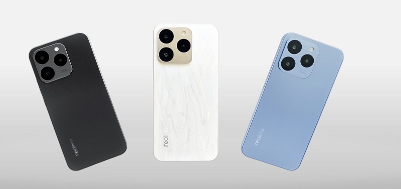 Realme 15T 5G mang thiết kế hiện đại, mỏng nhẹ