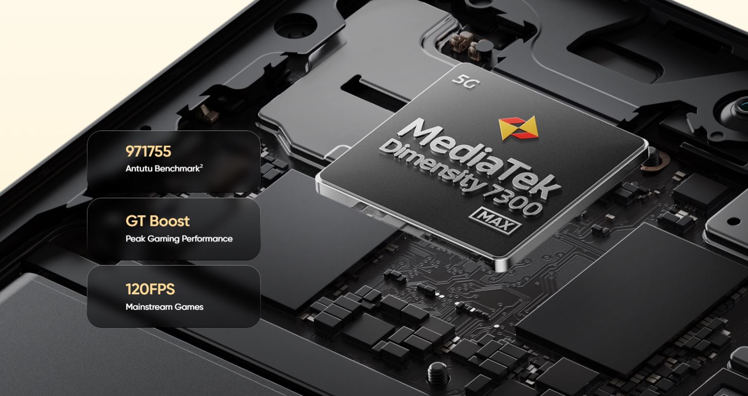 Realme 16 Pro được trang bị chip Mediatek Dimensity 7300 Max 