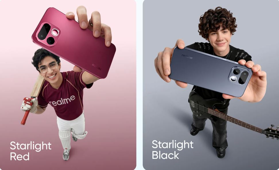 realme 16T có nhiều màu sắc trẻ trung