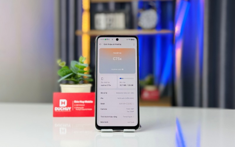 realme C75x 256GB ra mắt khi nào?