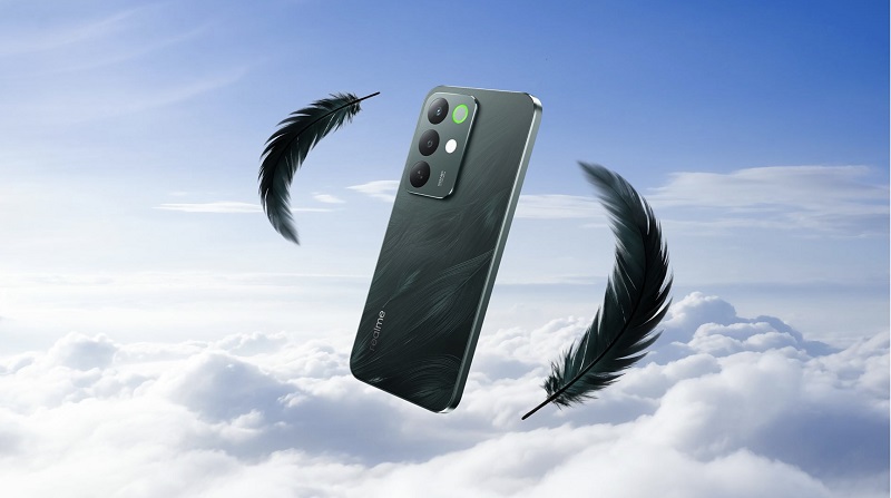 Cụm camera sau 50MP trên realme C85 Pro được hỗ trợ bởi AI Edit Genie