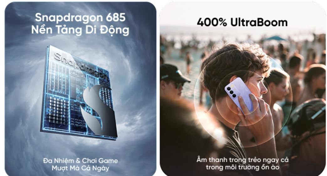 realme C85 Pro chạy chip Snapdragon 685 mạnh mẽ