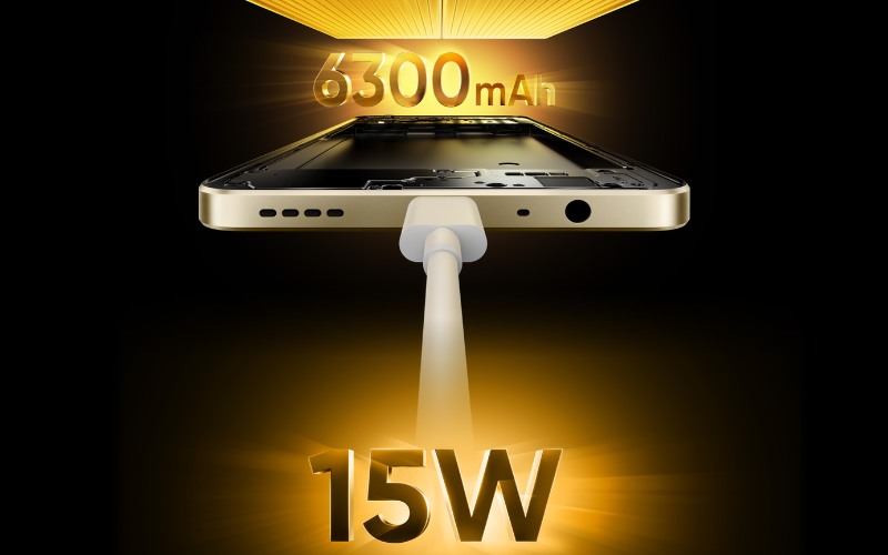 Dung lượng pin 6300mAh